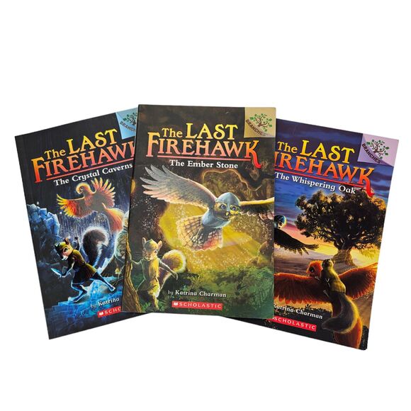 The Last Firehawk Series Bundle Lot, Books 1-3 by Katrina Charman Good Condition - Picture 1 of 12